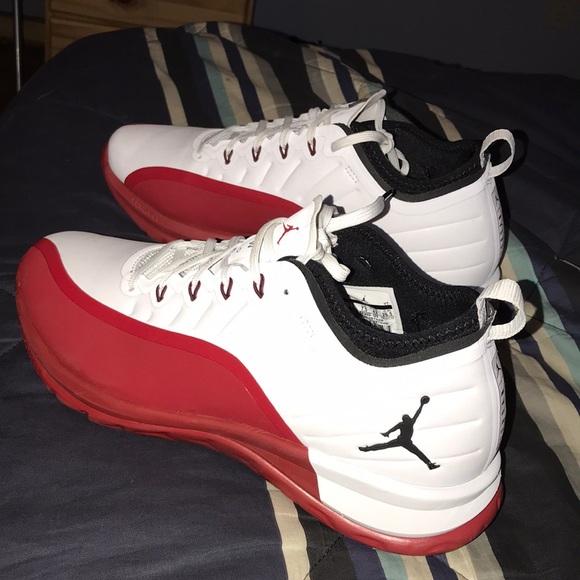jordan trainer prime red and white